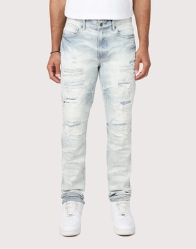 Grindhouse Slim Fit Vintage Wash Jeans Hip - hop fashion Comfortable apparel