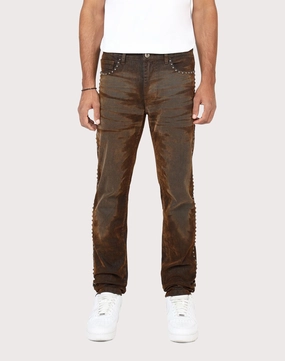 Grindhouse Slim Fit with Flocking Jeans Fashion essentials Affordable fashion