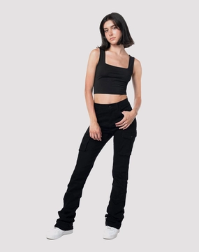 Grindhouse Twill Black Pants Fashion models Best - selling fashion