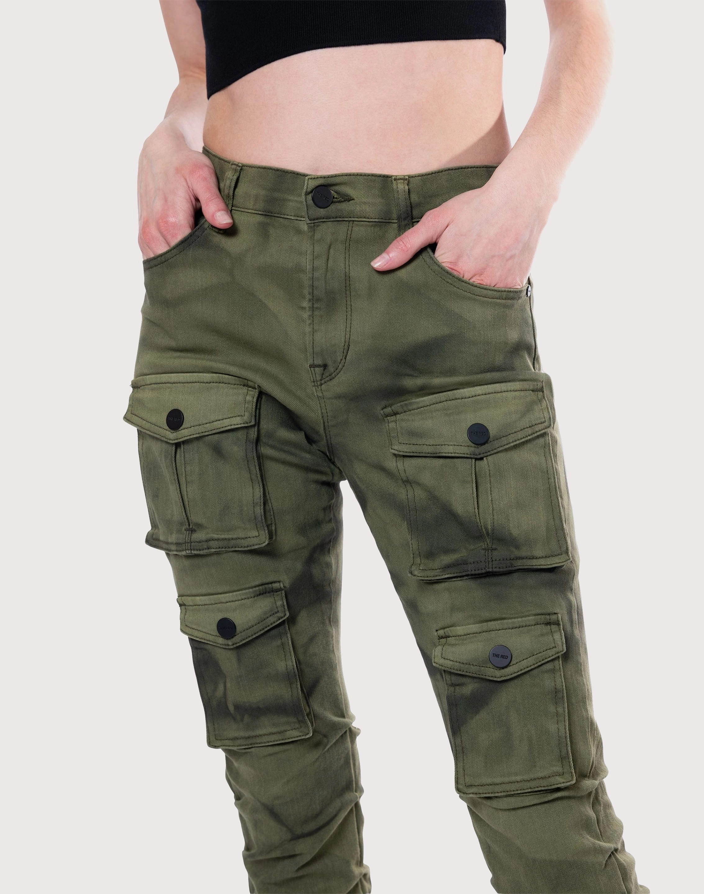 Grindhouse Twill Stacked Dye Pants Lingerie and intimates