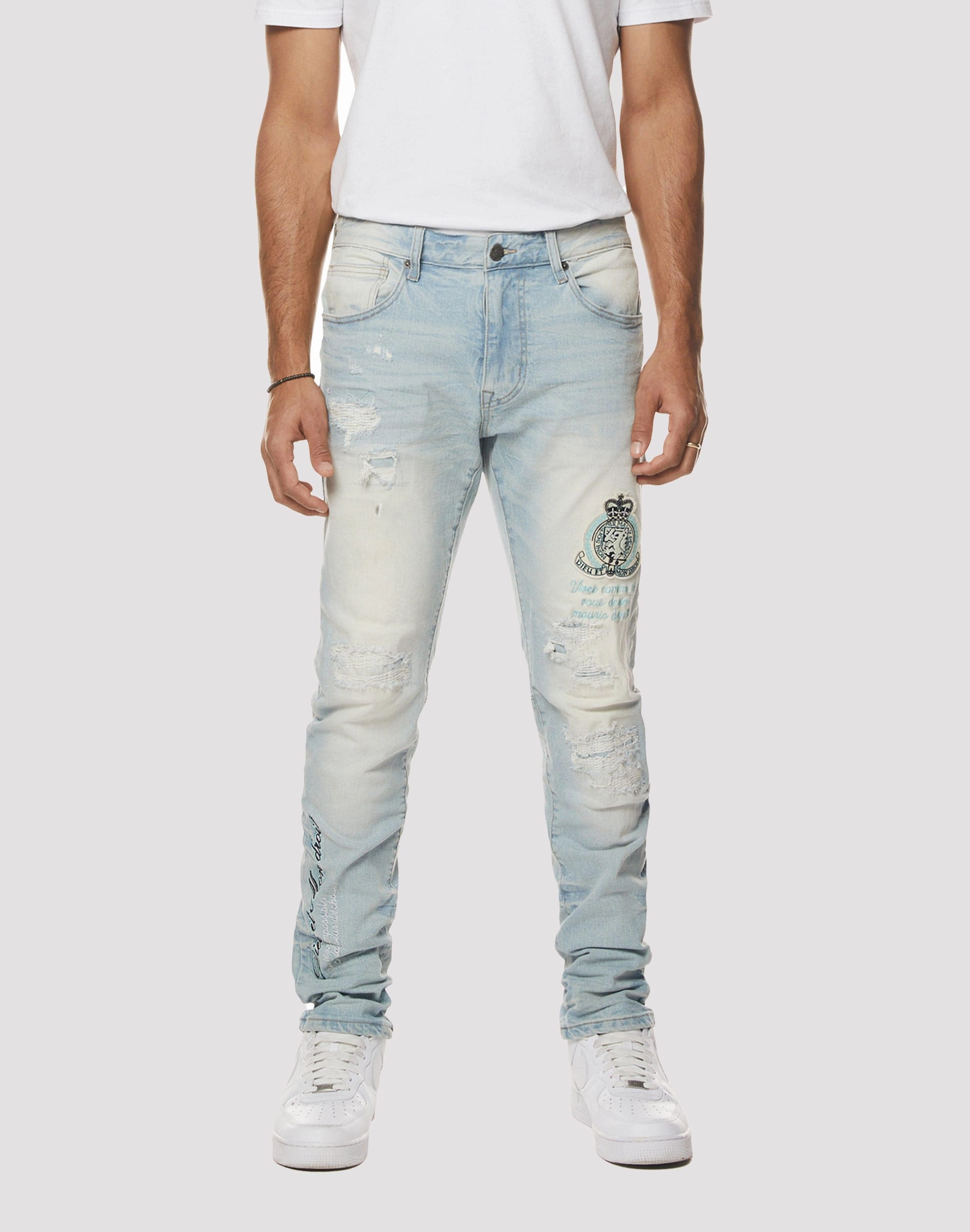Grindhouse Varsity Slim Fit Speckle Jeans Fashion brands Nautical - themed fashion