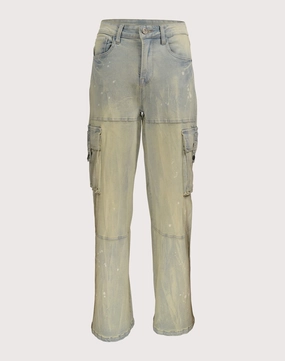 Grindhouse Wide Leg Cargo Denim Pants Fashion influencers' recommendations Fashion exhibitions