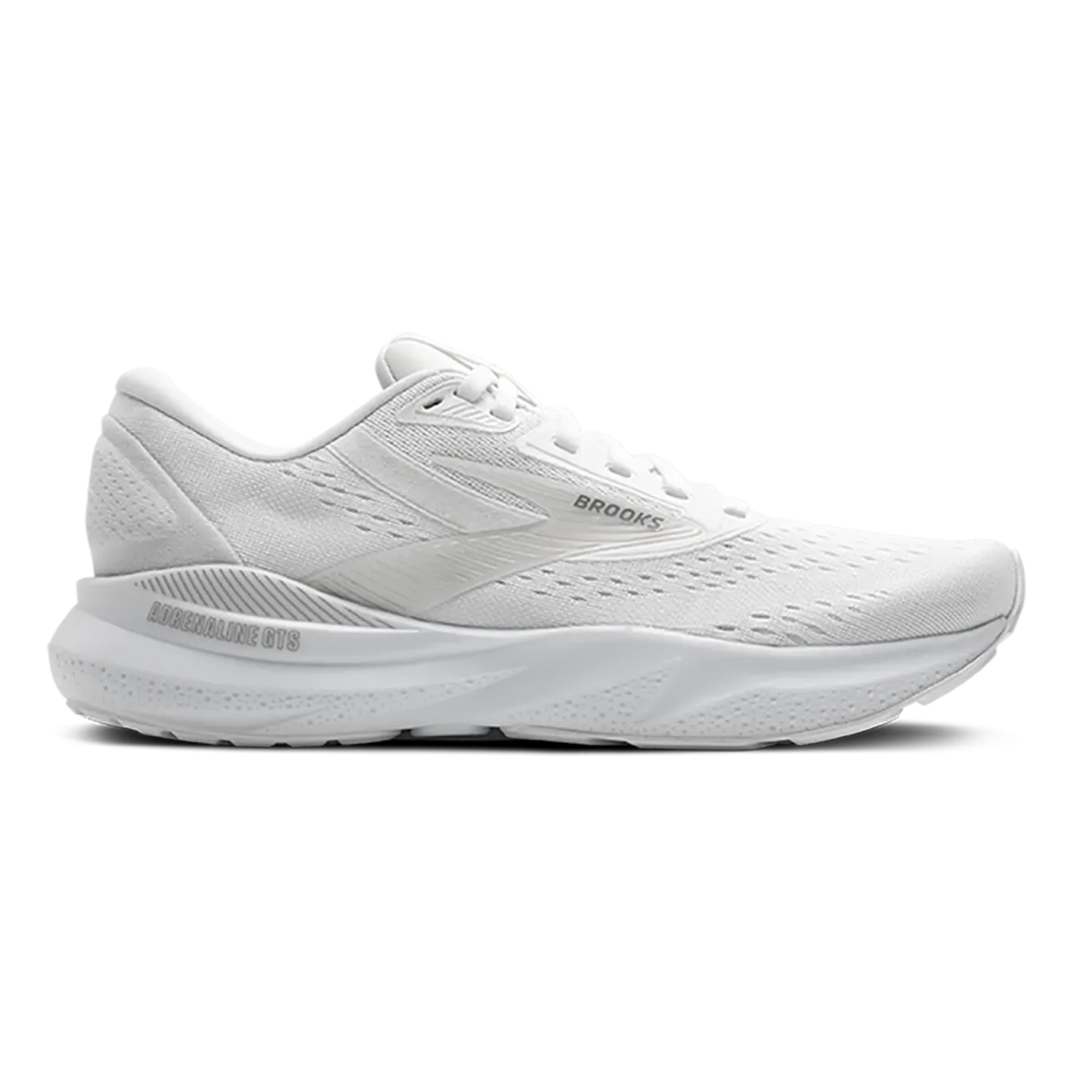 Brooks Adrenaline GTS 24 White - Oyster - Alloy Secure Adored