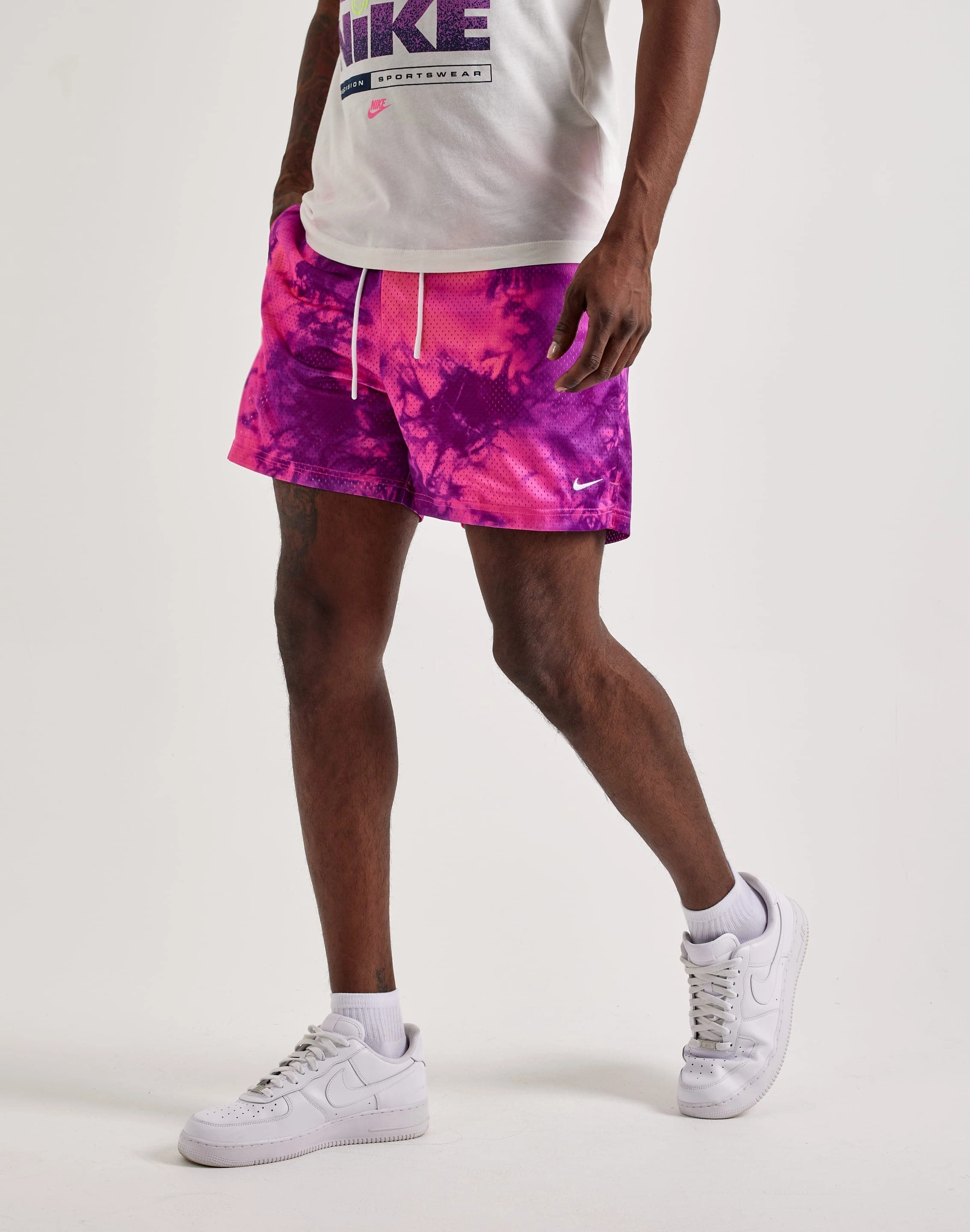 Hip - hop fashion Nike Practice Mesh Dri-FIT Basketball Shorts