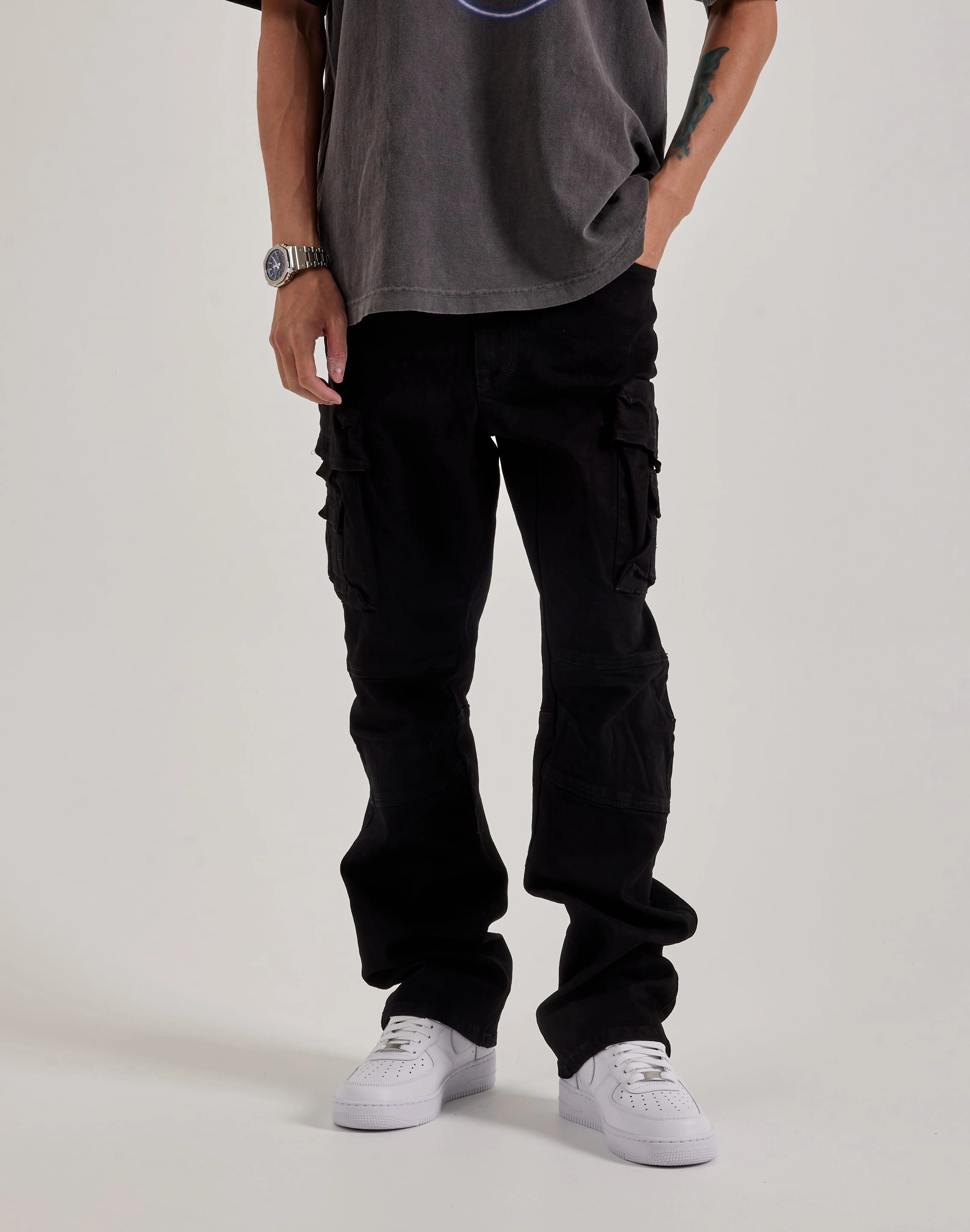 Smoke Rise Cargo Pants Wardrobe staples Linen - crafted fashion