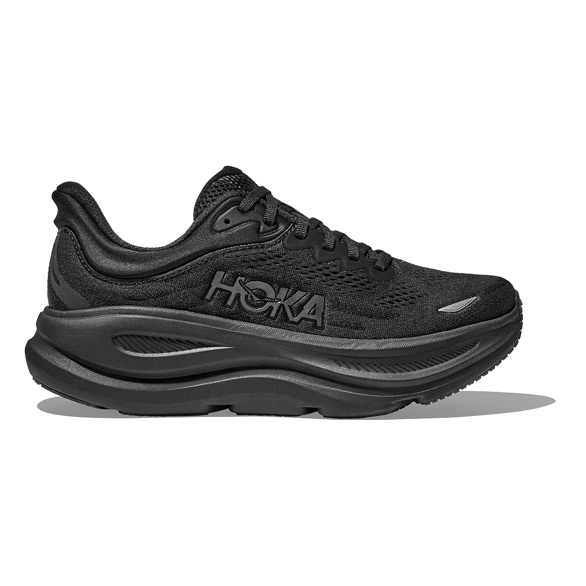 Historic Hoka Bondi 9 Black - Black Key