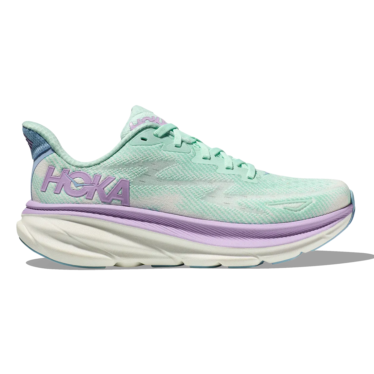 Persistent Hoka Clifton 9 - Sunlit Ocean - Lilac Mist Bright