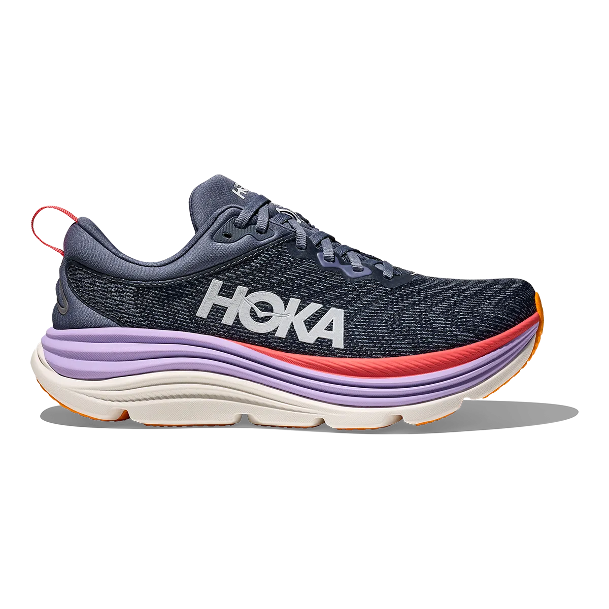 Hoka Gaviota 5 - Anchor - Grapefruit Hygienic Cleverly designed