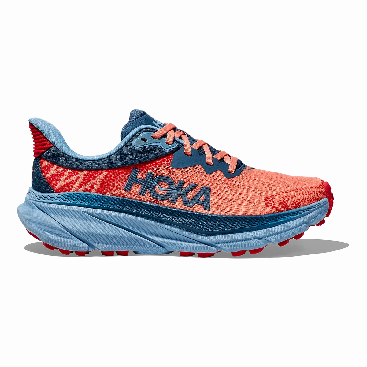Historic Hoka Challenger ATR 7 - Papaya - Real Teal Treasured