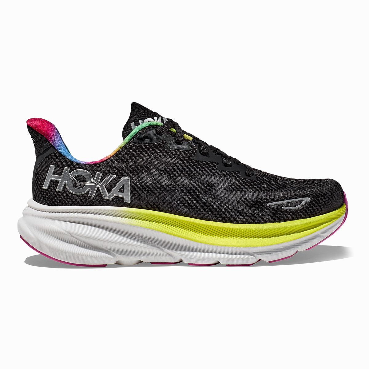 Hoka Clifton 9 - Black - All Aboard All-purpose Hygienic