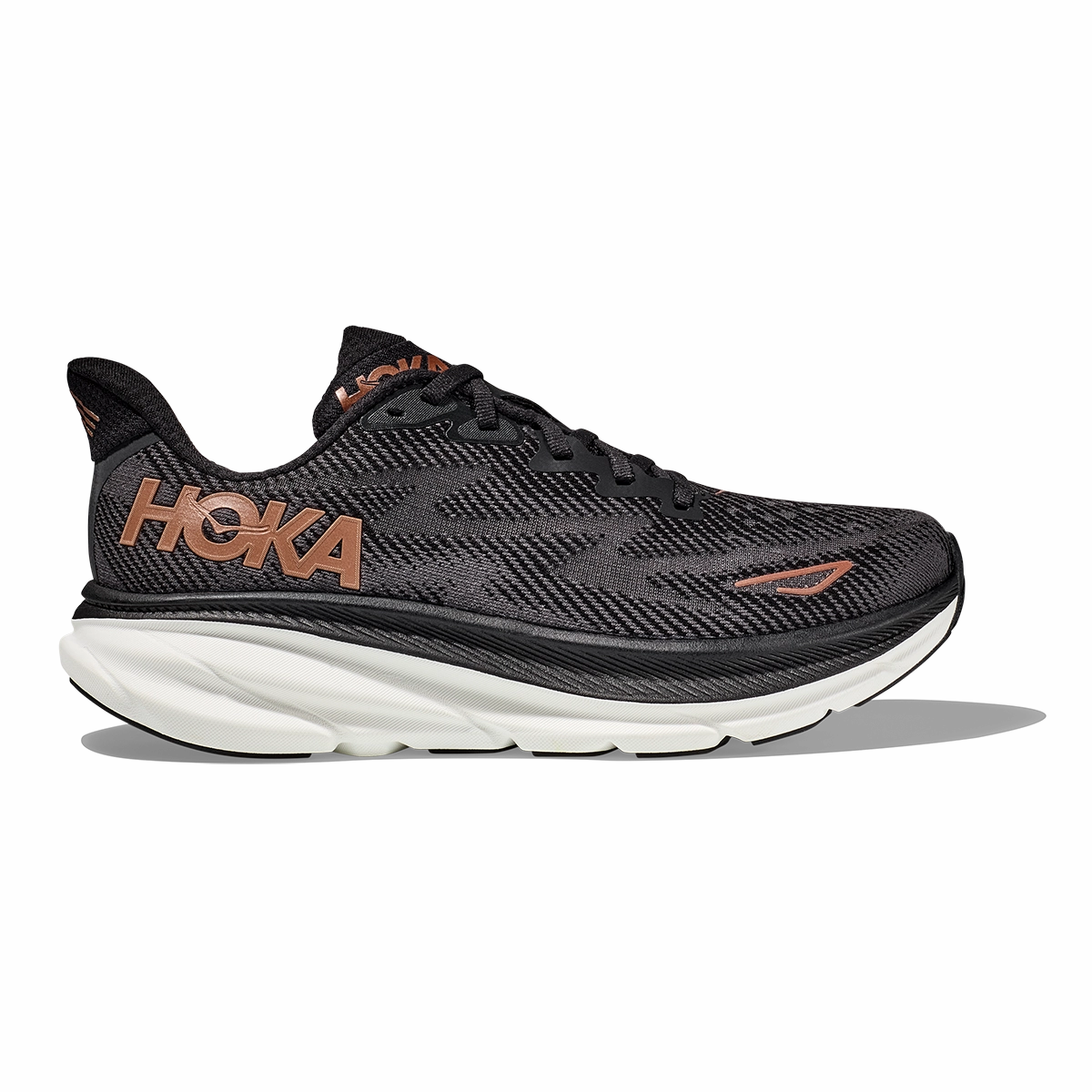Hoka Clifton 9 - Black - Copper International Magnificent