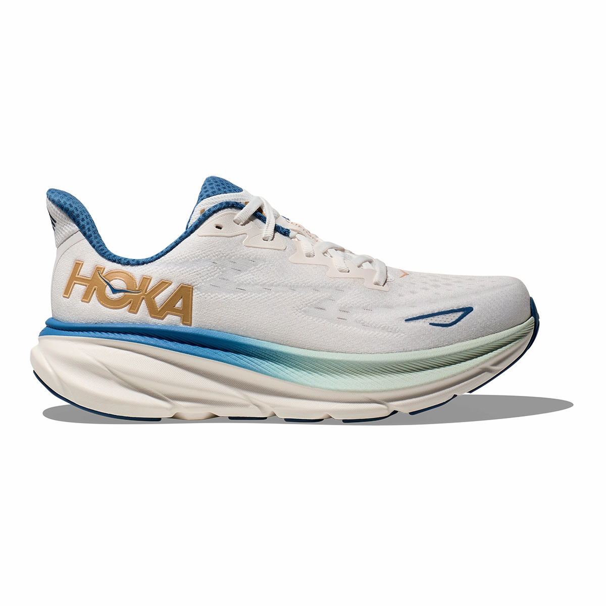 Harmonious Hoka Clifton 9 - Frost - Gold Smartly designed