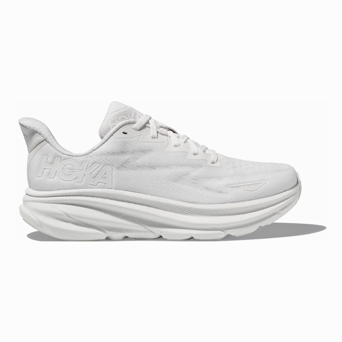 Delightful Hoka Clifton 9 - White - White Principal