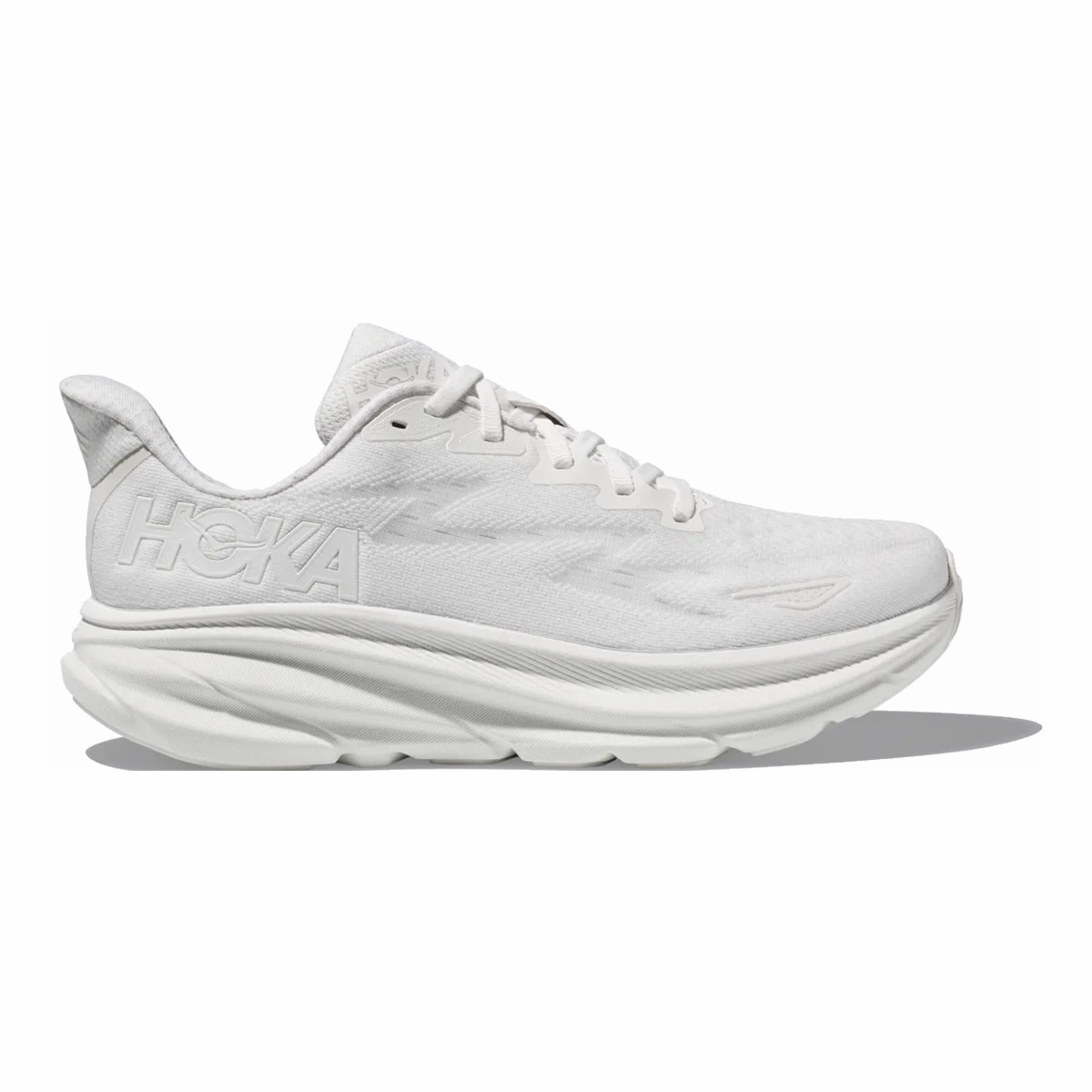 Loved Hoka Clifton 9 - White - White Breathtaking
