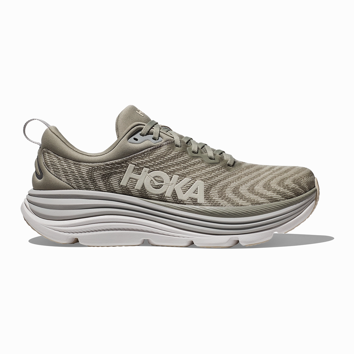Stunning Hoka Gaviota 5 - Barley - Oat Milk Committed