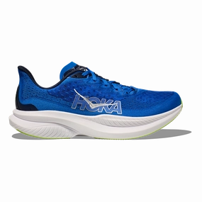 Hoka Mach 6 - Electric Cobalt - Varsity Navy Green Admired