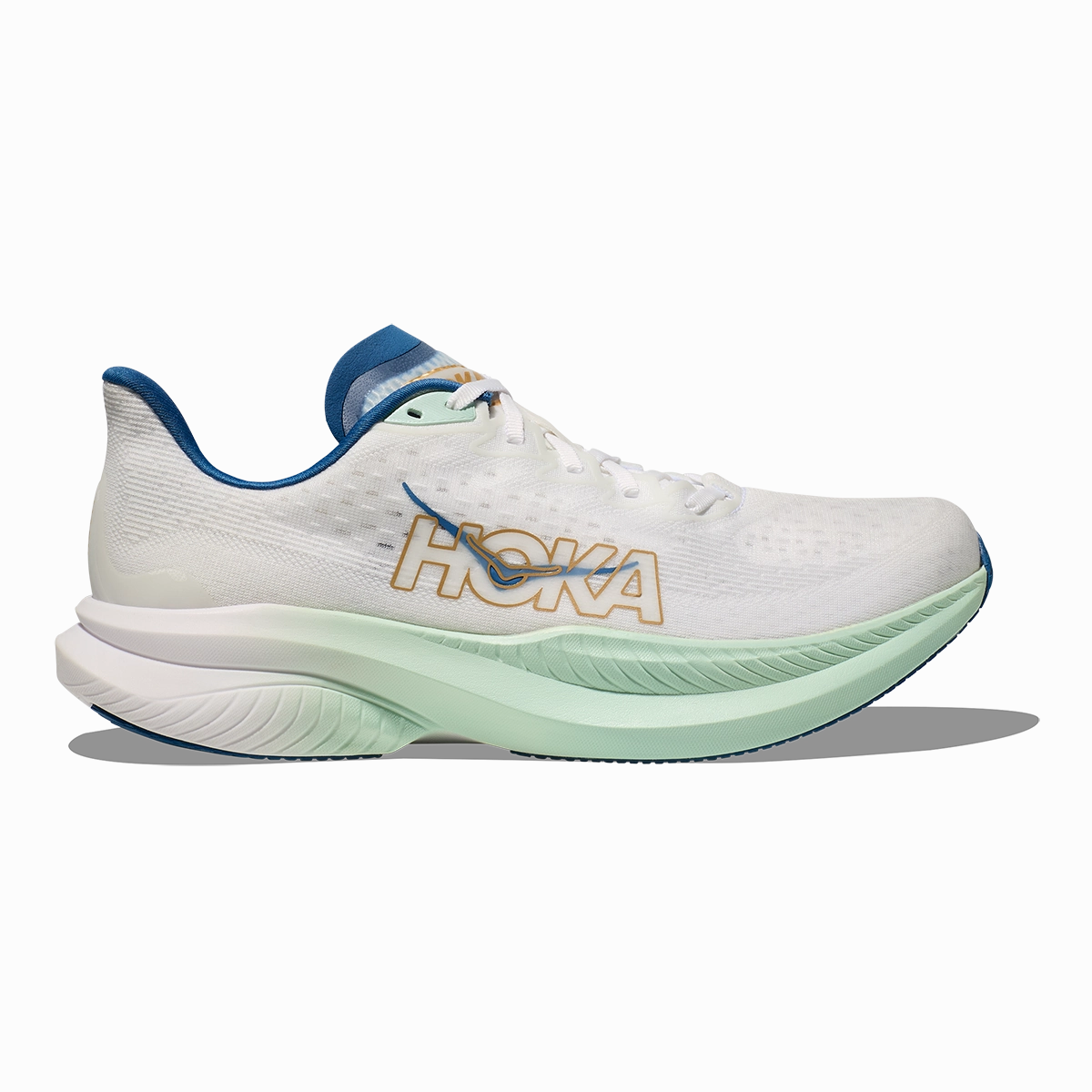 Hoka Mach 6 - Frost - Gold Excellent Wide-ranging