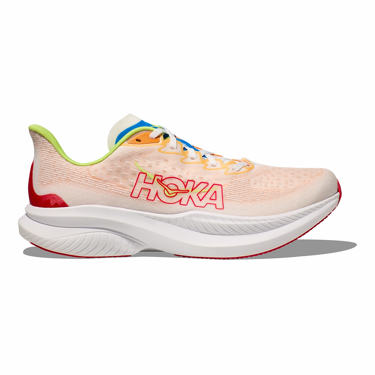 Hoka Mach 6 - White - Solar Flare Gentle Cost-effective