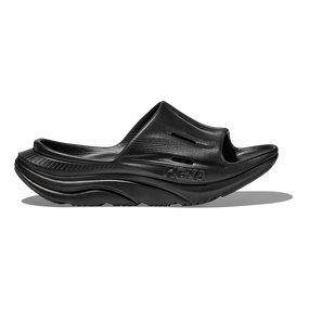 Hoka Ora Recovery Slide 3 - Black - Black Harmonious Superior
