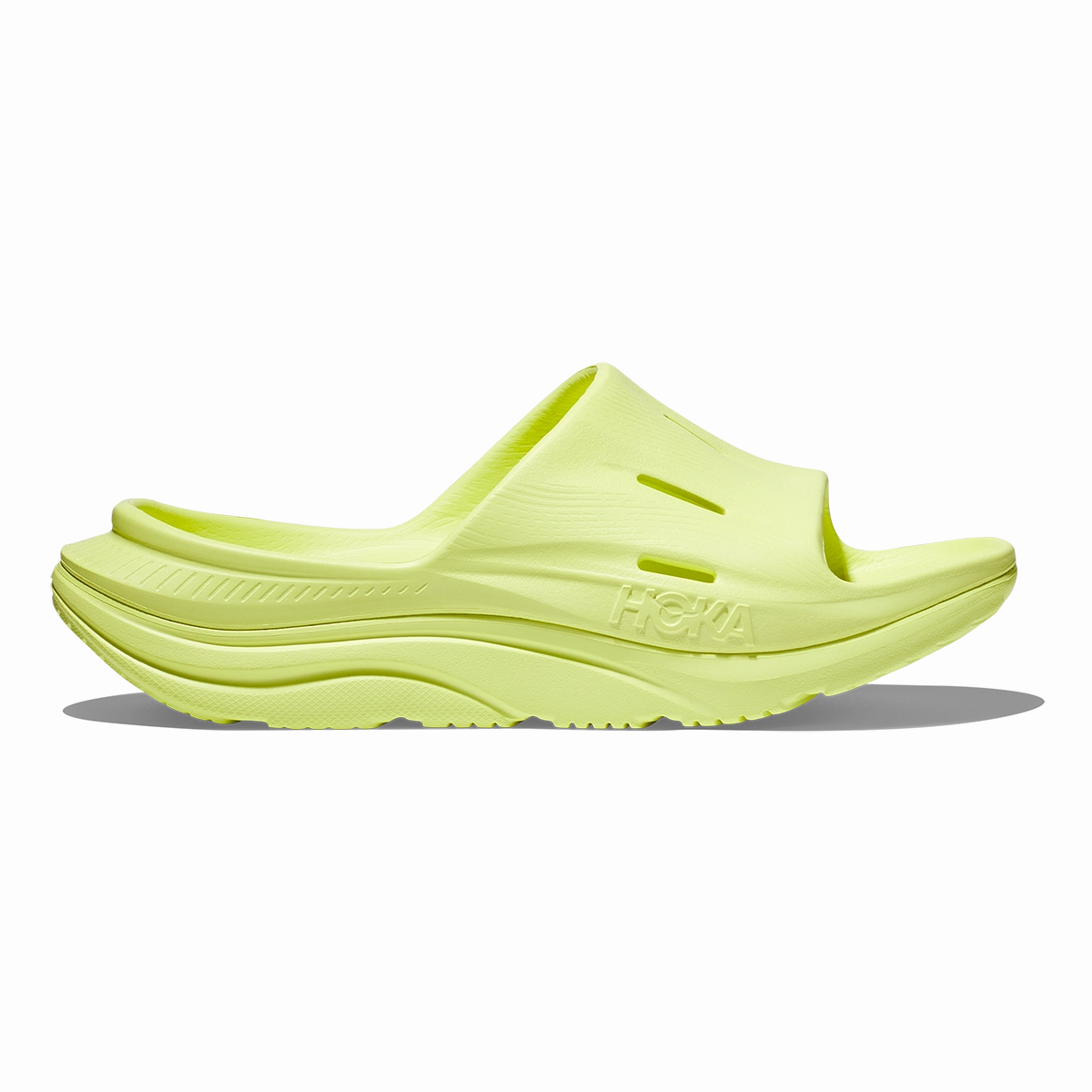 Hoka Ora Recovery Slide 3 - Citrus Glow - Citrus Glow Optimistic Considerate