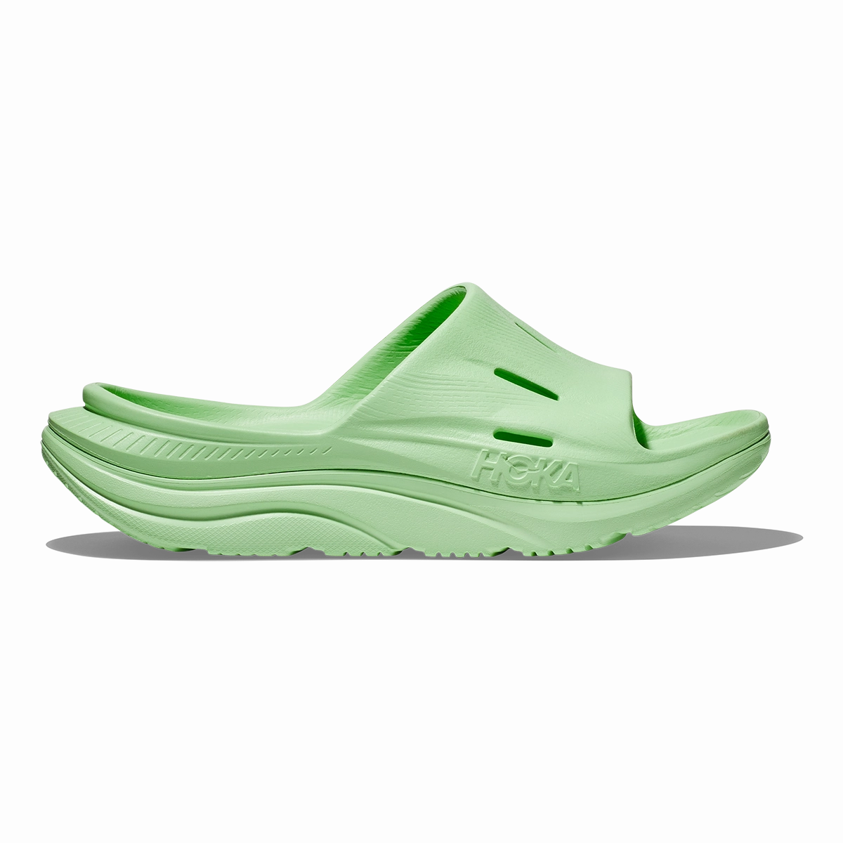 Hoka Ora Recovery Slide 3 - Lime Glow - Lime Glow Multi-purpose First-rate