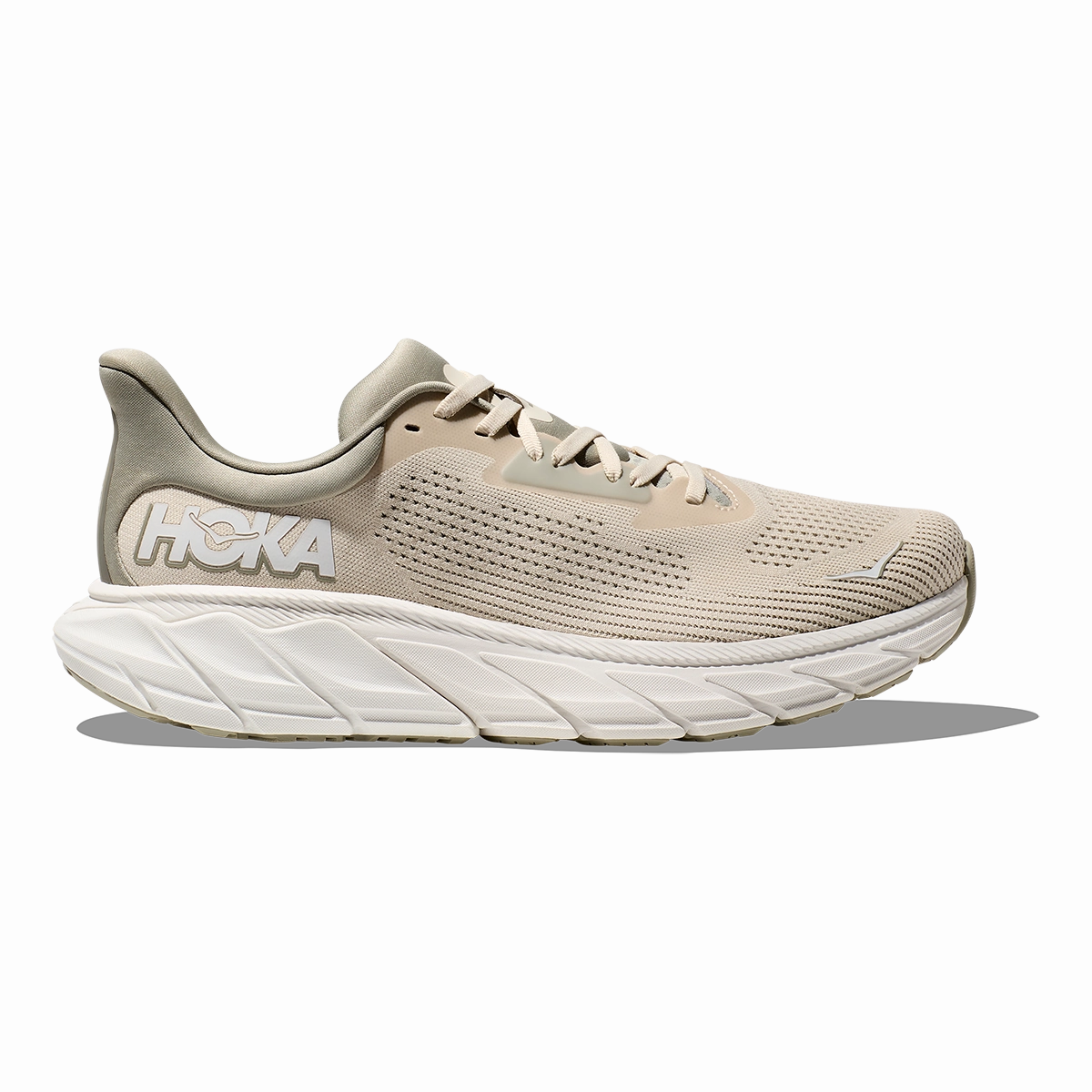 Integrated Hoka Arahi 7 - Oat Milk - Barley Wholesome
