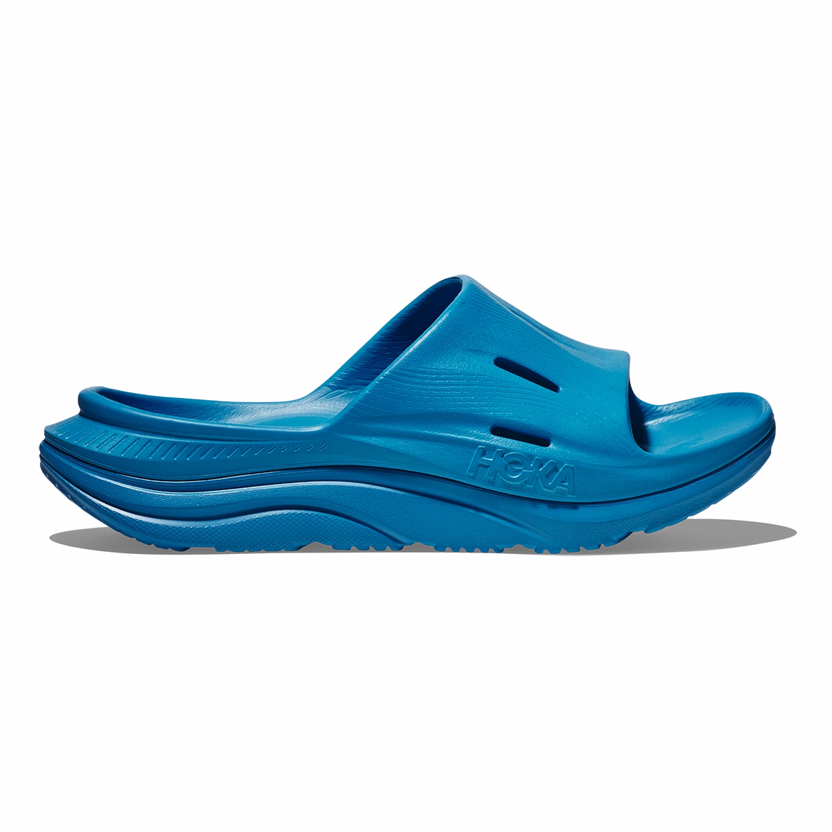 Impressive Hoka Ora Recovery Slide 3 - Diva Blue - Diva Blue Cosmopolitan