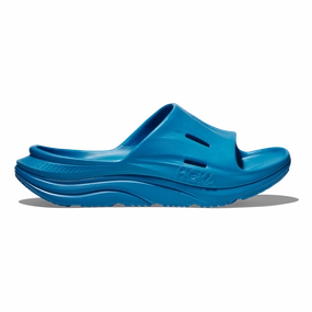 Impressive Hoka Ora Recovery Slide 3 - Diva Blue - Diva Blue Cosmopolitan