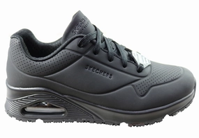 Industrial Clothing Skechers Womens Relaxed Fit Uno Slip Resistant Comfortable Work Shoes Car Chargers