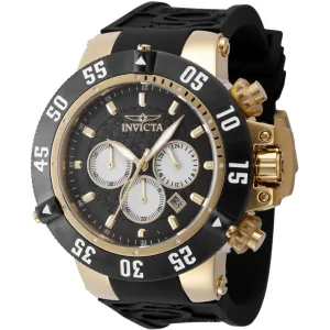 Invicta Men's Chronograph Watch - Subaqua Noma VIII Black Silicone Strap | 47330 Invicta Men's Watches