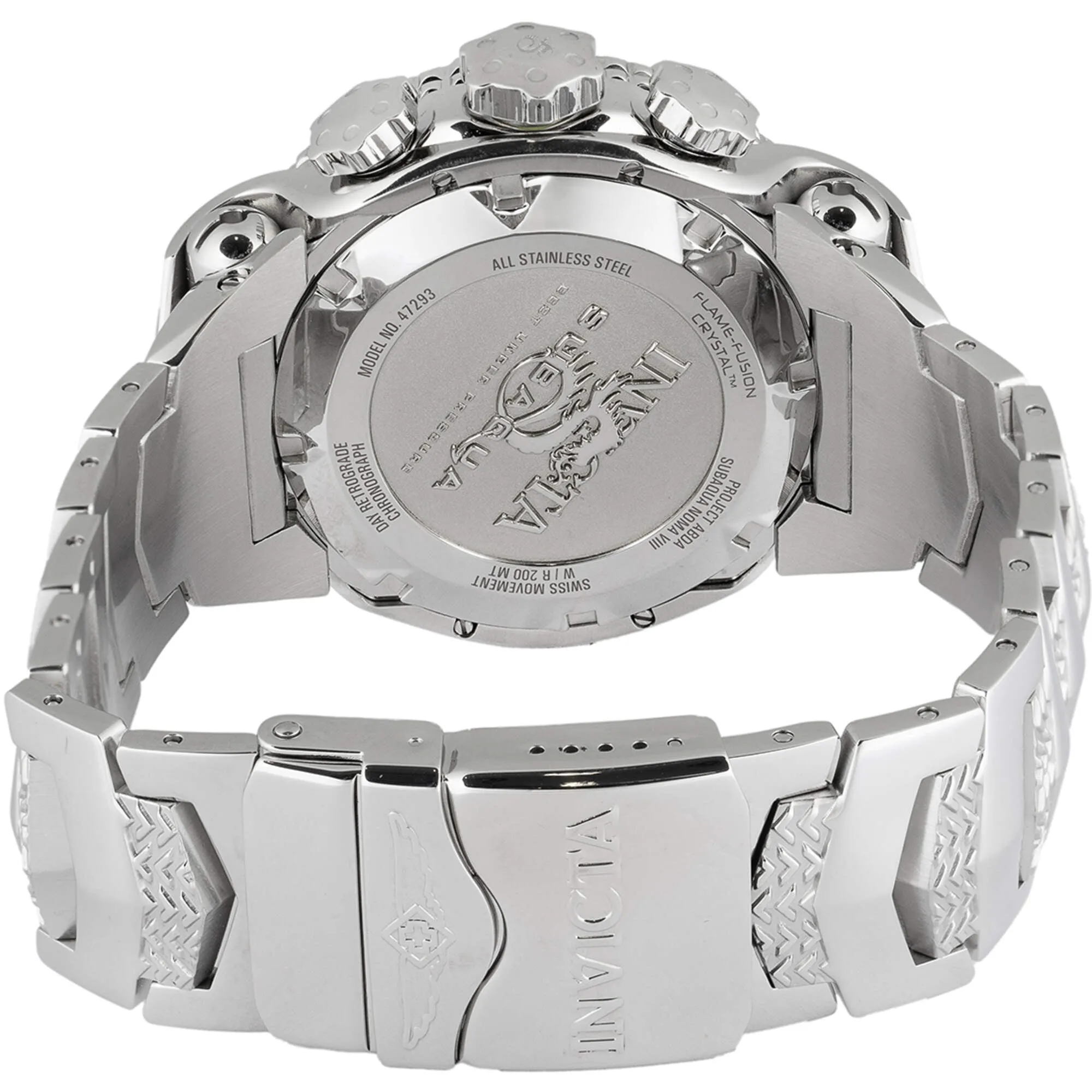 Invicta Men's Chronograph Watch - Subaqua Noma VIII Silver Tone Bracelet | 47293 Invicta Men's Watches