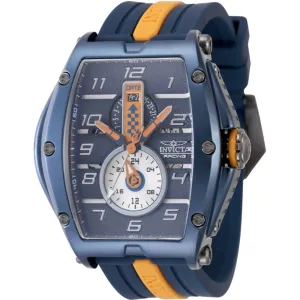 Invicta Men's Quartz Watch - Invicta Racing Orange and Blue Silicone Strap | 47388 Invicta Men's Watches