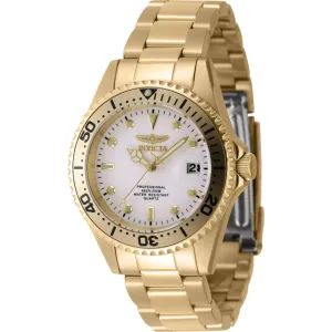 Invicta Men's Quartz Watch - Pro Diver White Dial Yellow Gold Bracelet | 8938OB Invicta Men's Watches