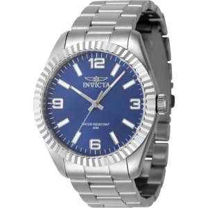 Invicta Men's Quartz Watch - Specialty Blue Dial Stainless Steel Bracelet | 47451 Invicta Men's Watches