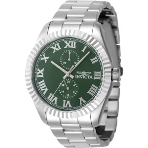 Invicta Men's Quartz Watch - Specialty Green Dial Stainless Steel Bracelet | 47422 Invicta Men's Watches