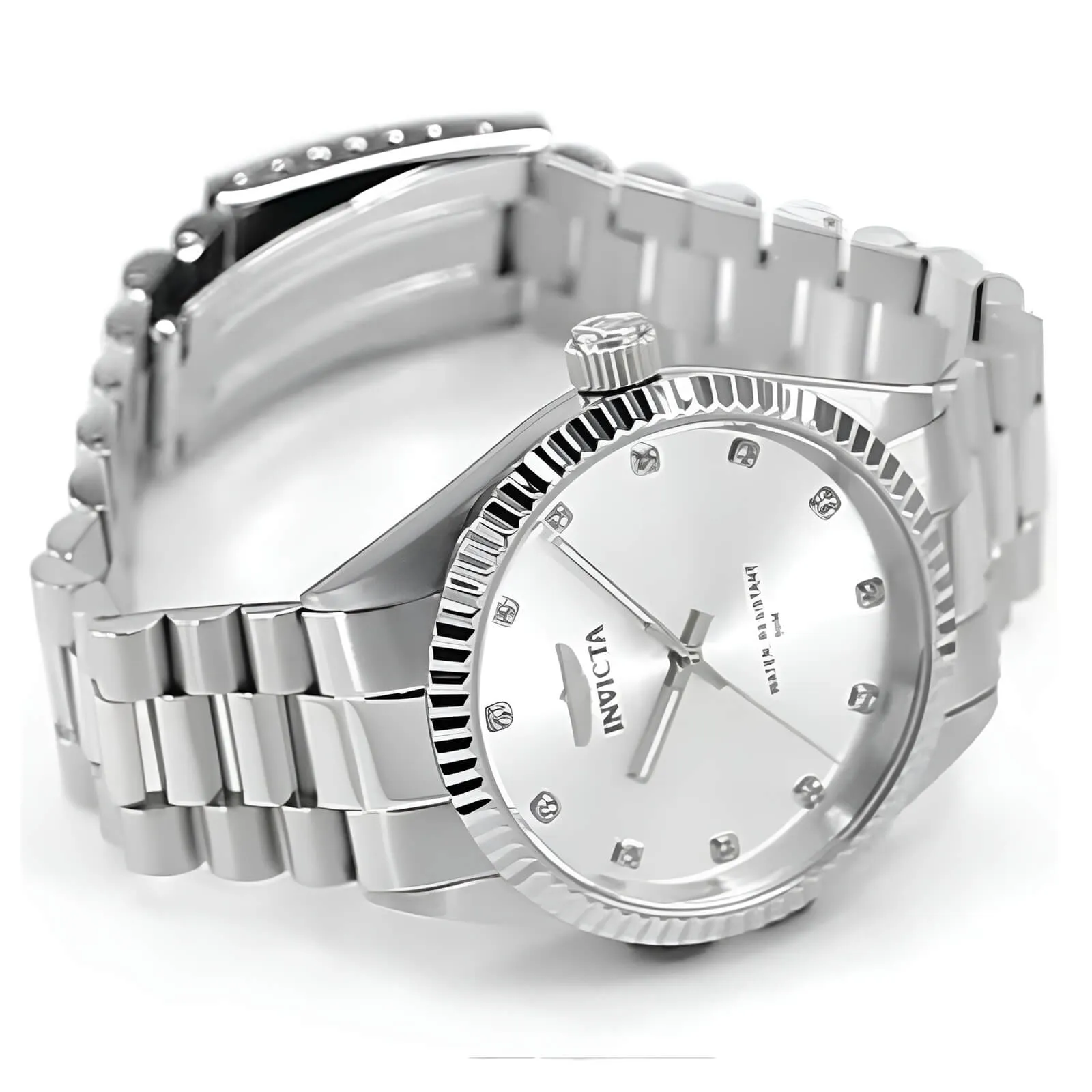 Invicta Men's Quartz Watch - Specialty Silver Tone Dial Bracelet | 29501 Invicta Men's Watches