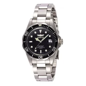Invicta Men's Stainless Steel Quartz Watch - Pro Diver Black Dial Date | 8932 Invicta Men's Watches