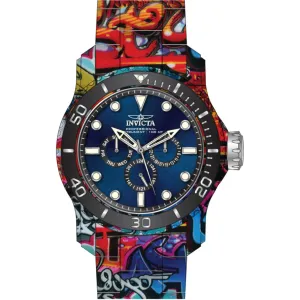 Invicta Men's Watch - Pro Diver Quartz Blue Dial Aqua Plating Steel Bracelet | 47856 Invicta Men's Watches