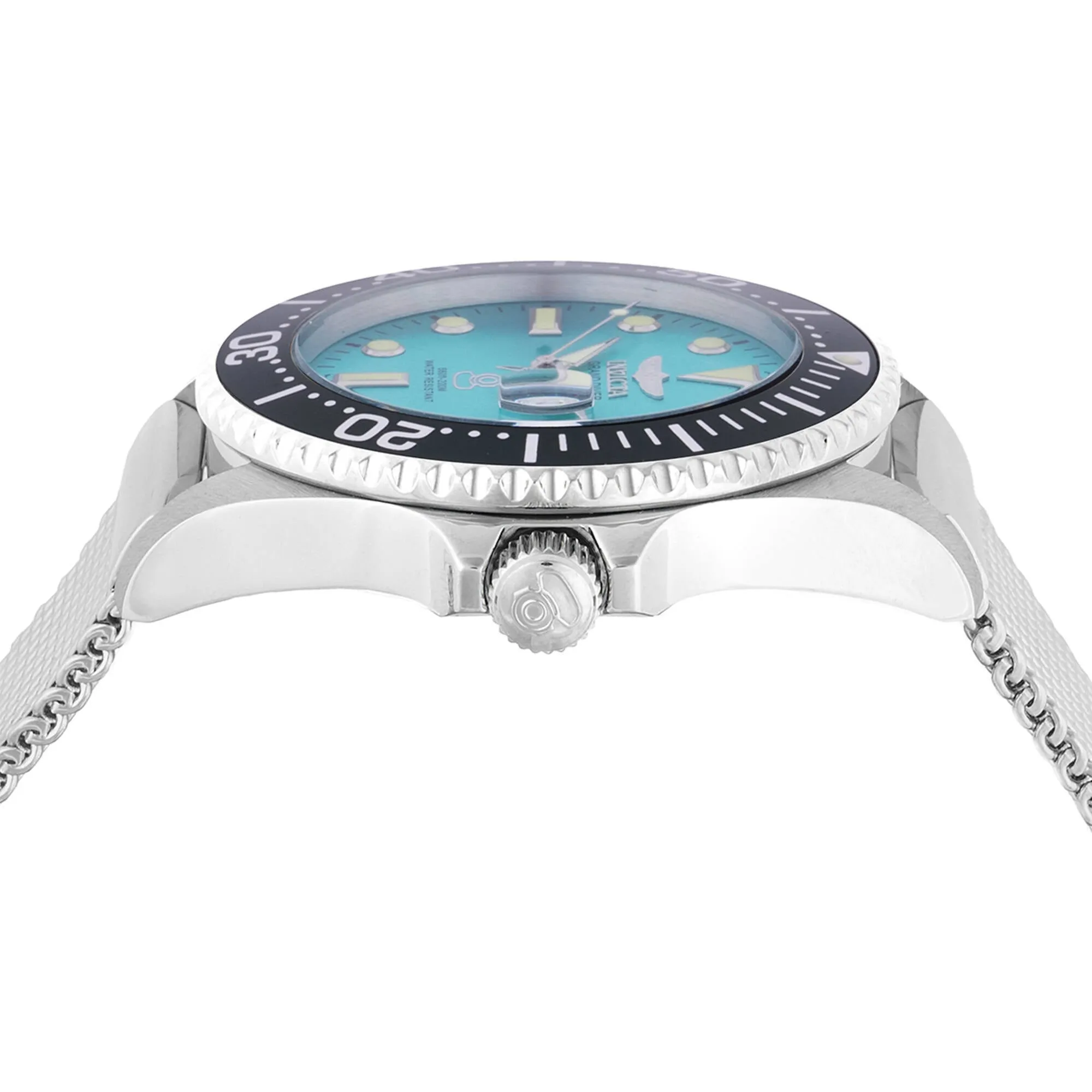Invicta Men's Watch - Pro Diver Quartz Blue Dial Silver Steel Bracelet Dive | 48213 Invicta Men's Watches