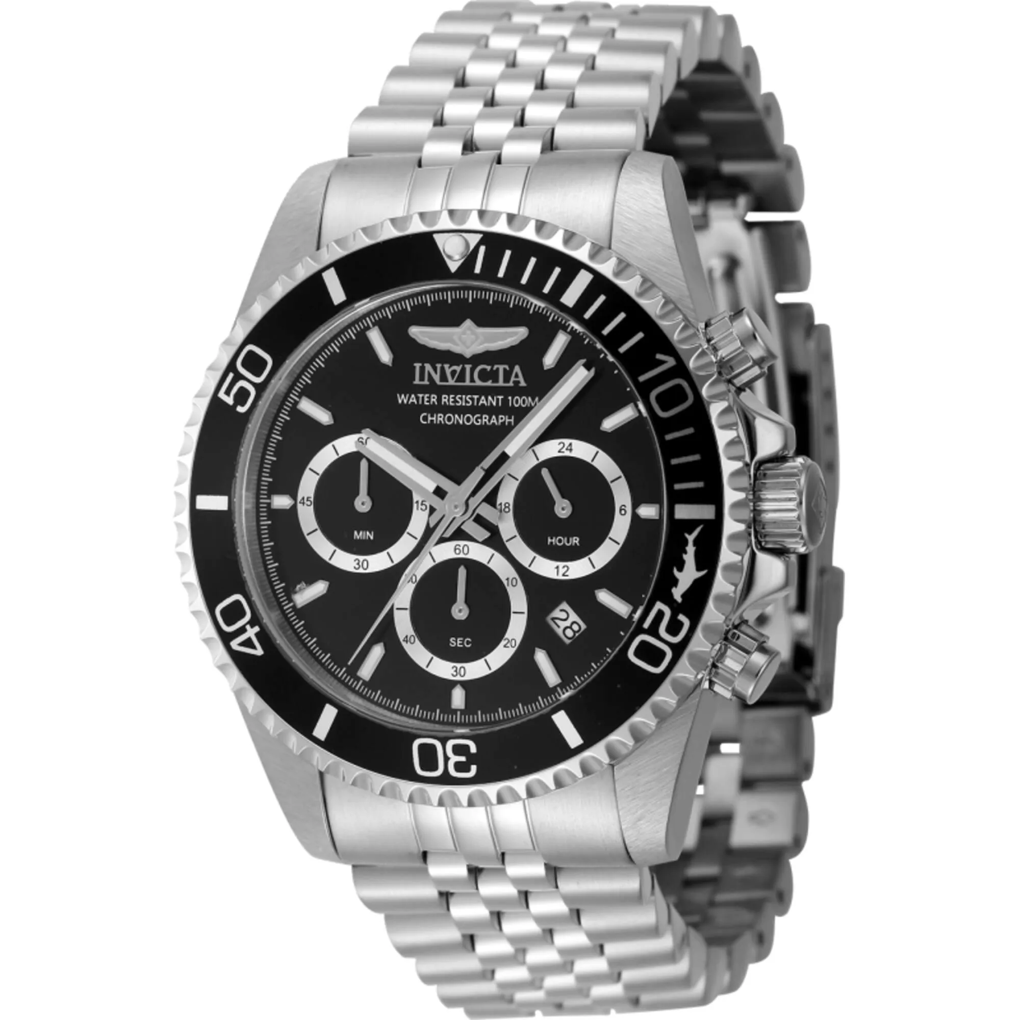Invicta Men's Watch - Pro Diver Quartz Chronograph Stainless Steel Bracelet | 48381 Invicta Men's Watches