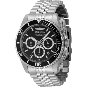 Invicta Men's Watch - Pro Diver Quartz Chronograph Stainless Steel Bracelet | 48381 Invicta Men's Watches