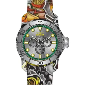 Invicta Men's Watch - Pro Diver Quartz Silver Dial Aqua Plating Steel Bracelet | 47854 Invicta Men's Watches