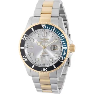 Invicta Men's Watch - Pro Diver Quartz Silver Dial Two Tone Steel Bracelet | 44709 Invicta Men's Watches