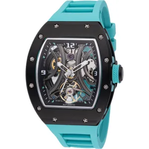 Invicta Men's Watch S1 Rally Automatic Light Blue Silicone Rubber Strap 49022 Invicta Men's Watches