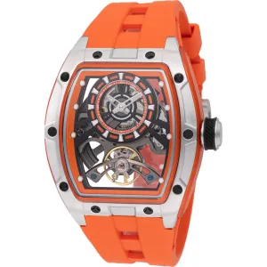 Invicta Men's Watch S1 Rally Automatic Orange Silicone Strap Chronograph 49034 Invicta Men's Watches
