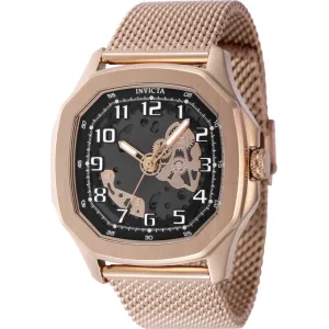 Invicta Men's Watch - S1 Rally Diablo Skeleton Dial Rose Gold Steel Bracelet | 48442 Invicta Men's Watches