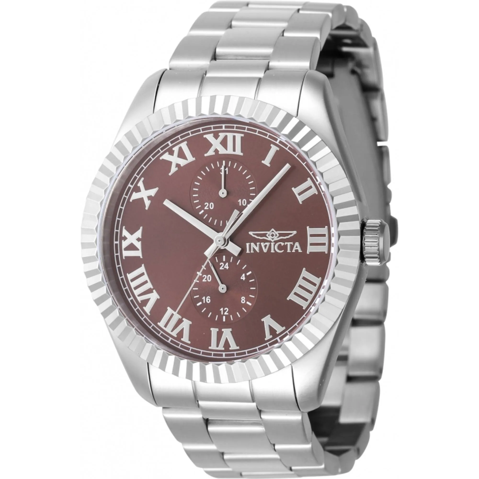 Invicta Men's Watch - Specialty Copper Brass Dial Silver Tone Steel Bracelet | 47424 Invicta Men's Watches