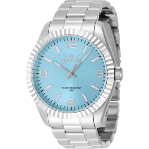 Invicta Men's Watch - Specialty Quartz Tiffany Blue Dial Silver Steel Bracelet | 48904 Invicta Men's Watches