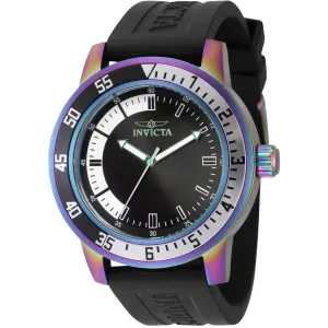 Invicta Men's Watch - Specialty Quartz White and Black Dial Silicone Strap | 37011 Invicta Men's Watches