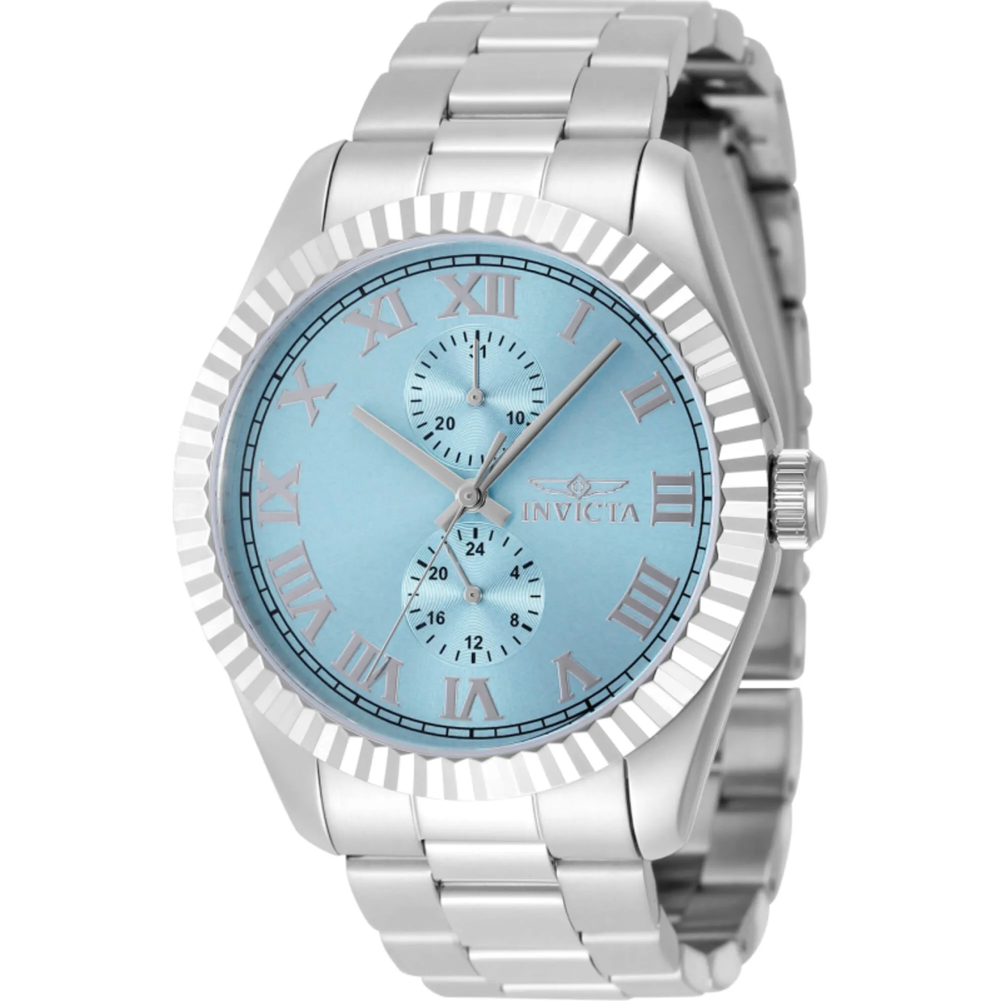 Invicta Men's Watch Specialty Tiffany Blue Dial Stainless Steel Bracelet 48903 Invicta Men's Watches